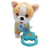 Детская Интерактивная Игрушка "собака" M 5841 I Ua(orange) Музыка, Ходит, Двигает Хвостом Ador Дитяча