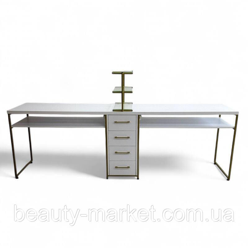 Стіл манікюрний з полицею для лаків Mark SM-500 plus