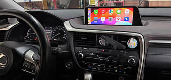 Магнитола Android Lexus RX RX200T RX300 RX350 RX400 R450H 2016-2021 Лексус РХ головний прилад 12.3 дюйми