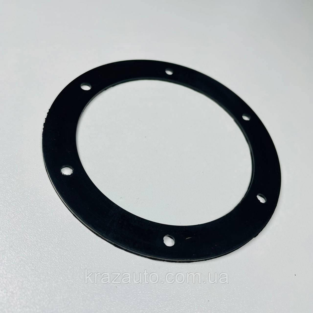 Прокладка фланця паливозбірника d-85х112-2, 6 відв.d-5mm кран бака КрАЗ 214Б-1104474