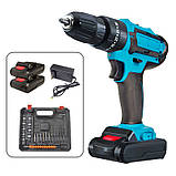 Акумуляторний Шуруповерт Makita 331 DWE, 24В, 5.0Аг, з набором інструментів, фото 3