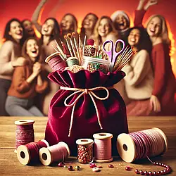 "МІШЕЧОК НАТХНЕННЯ" набір товарів для рукоділля на 500 грн. всього за 350 грн.