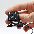 Камера заднього виду з підсвіткою 4LED, HD, CAR CAM 707 / Автомобільна камера заднього виду, фото 9