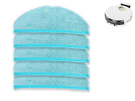 Комплект мікрофібрових серветок (5 шт.) сумісних з роботом-пилососом Karcher RCV 5