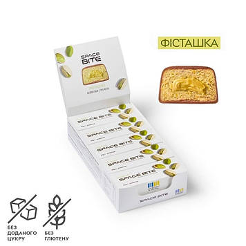 Батончик протеїновий Фісташковий в молочному шоколаді Spice Bite 45 гр.