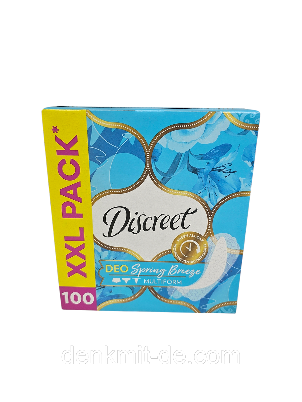 Гігієнічні прокладки щоденного використання Discreet Deo Spring breeze XXL Pack 100 шт.