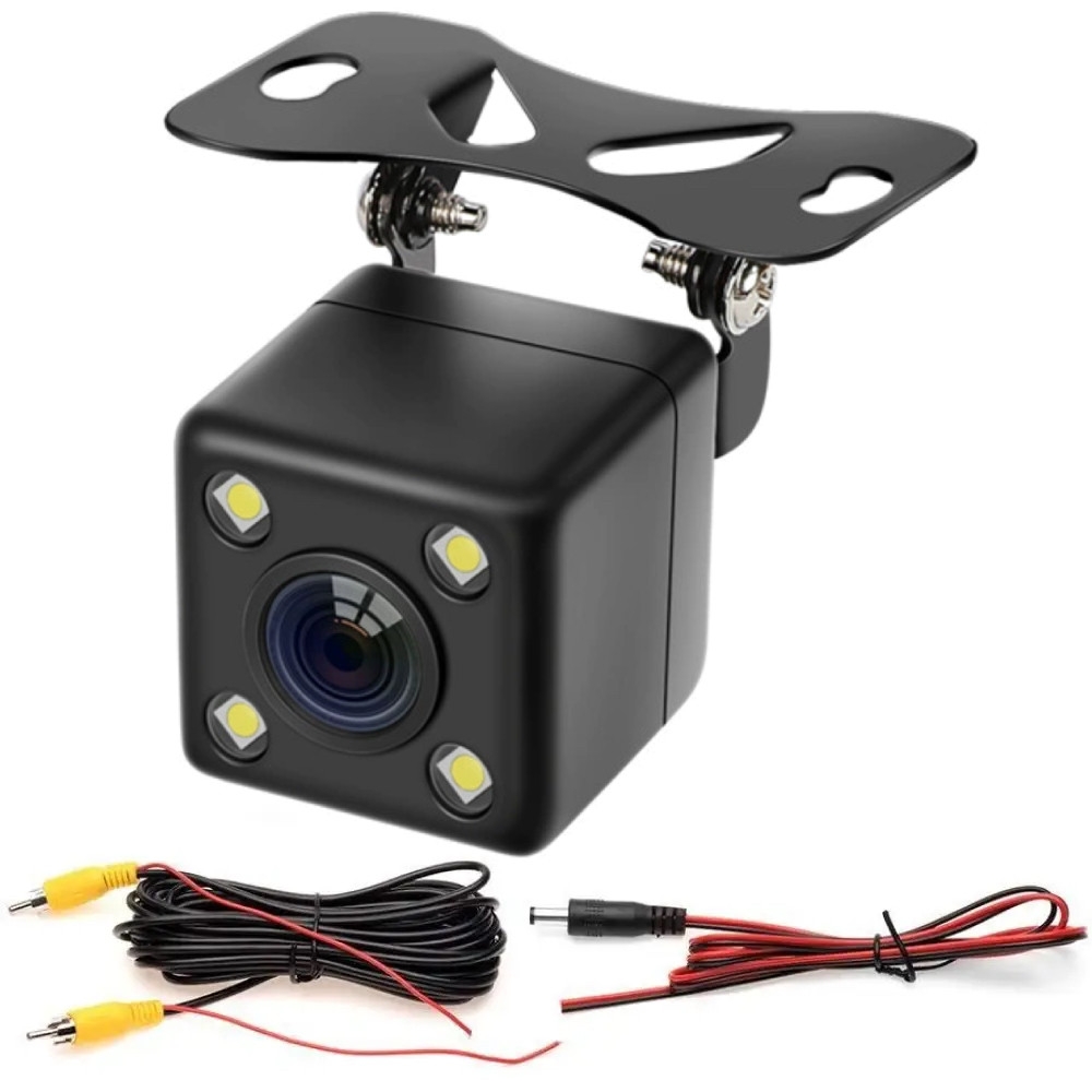 Камера заднього виду з підсвіткою 4LED, HD, CAR CAM 707 / Камера заднього виду для автомобіля / Автокамера, фото 1