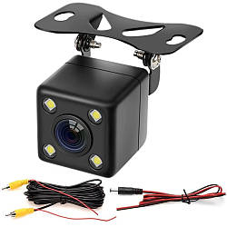 Камера заднього виду з підсвіткою 4LED, HD, CAR CAM 707 / Камера заднього виду для автомобіля / Автокамера