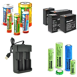 АКУМУЛЯТОРНІ БАТАРЕЙКИ ТА ЗАРЯДКИ
