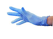 Рукавички нітрилові ALEXPHARM 100 шт розмір L фіолетові