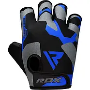 Рукавички для фітнесу RDX F6 Sumblimation Blue XL (26 см і більше ), фото 7