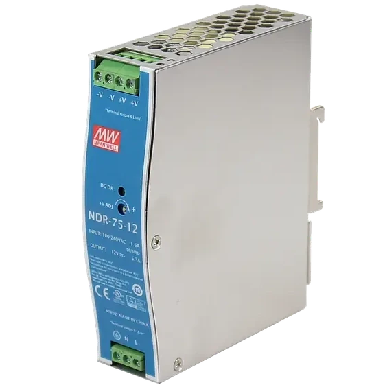 Блок живлення Mean Well NDR-75-12 12В 6.3А