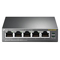 PoE-комутатор TP-Link TL-SG1005P 5-портовий з 4 PoE+ портами некерований