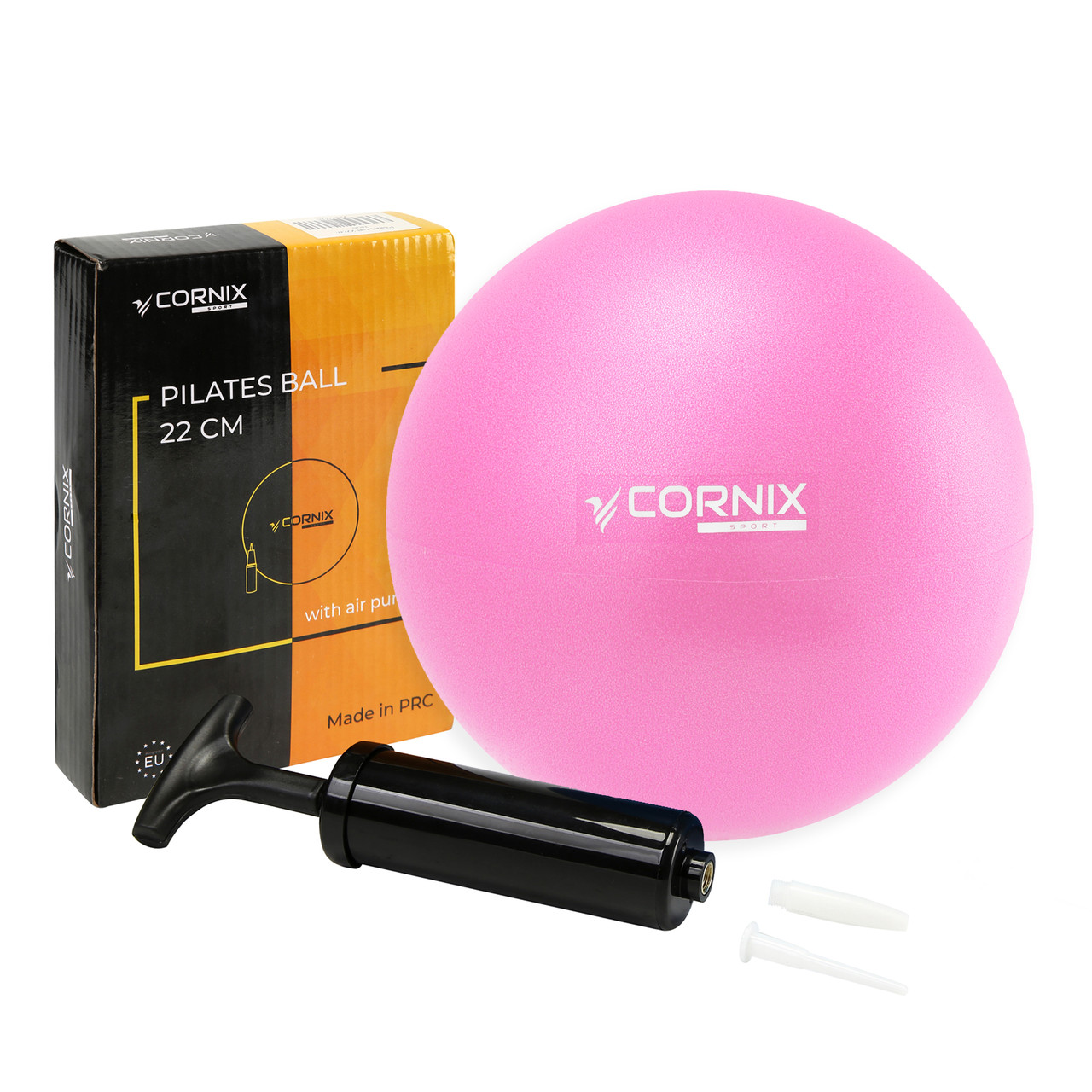 М'яч для пілатесу, йоги, реабілітації Cornix MiniGYMball 22 см XR-0228 Pink Poland