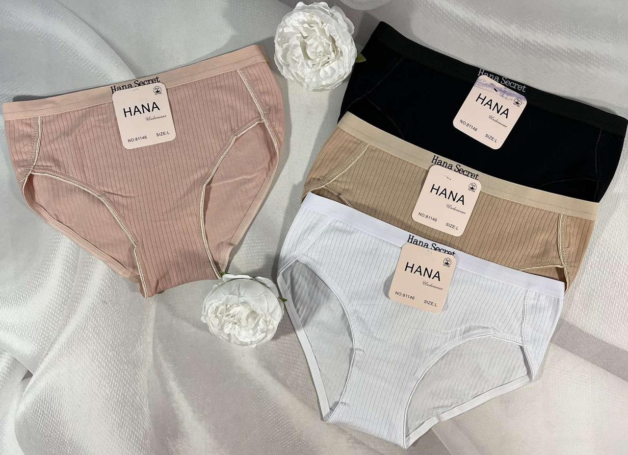 Трусики жіночі   Hana 95% cotton  Розмір 46-48,48-50,50-52