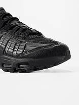 Кросівки Nike Air Max 95 Triple Black / Найк Аїр Макс 95 Тріпл Чорні, фото 6