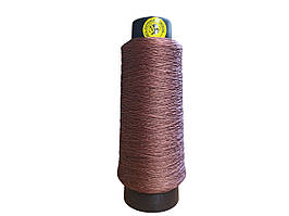 Коричнева нитка капронова для ручних і швейних робіт 0.8 мм 1000 м