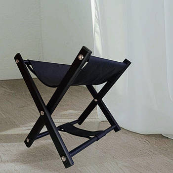 Чорна підставка для сумок, складна та компактна, для офісу, студії, салону