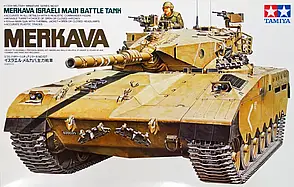 Merkava MBT. Збірна модель танка у масштабі 1/35. TAMIYA 35127