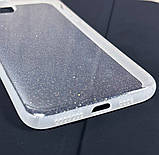 Силіконовий чохол для iPhone 11 Pro - Glitter з блискітками, Прозорий, фото 5