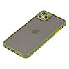 Чохол для iPhone 11 Pro Max - Goospery Matte Case, Green (Камера закрита), фото 2