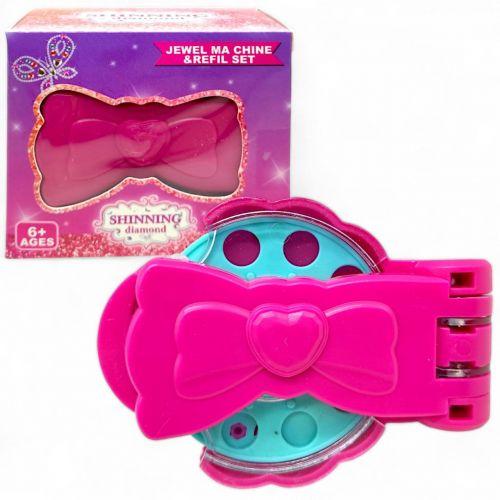 Прикраси для волосся (22 пластини з камінцями, 4 кольори, пристрій для фіксації, інструкція), фото 1