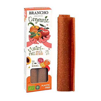 Пастила органічна "Яблуко-нектарин", 20г, Україна