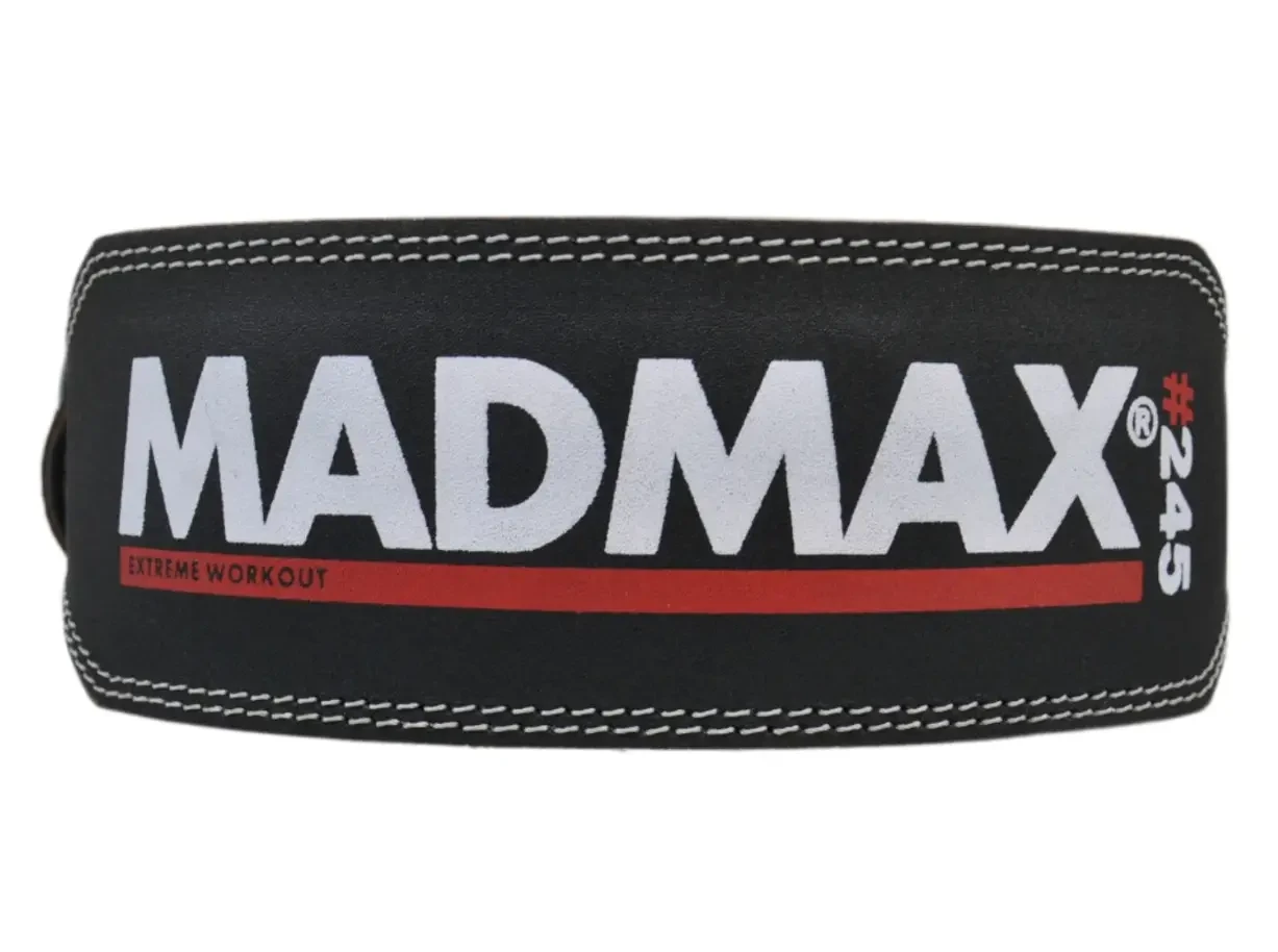 Пояс для важкої атлетики MadMax MFB-245 Full leather шкіряний Black S