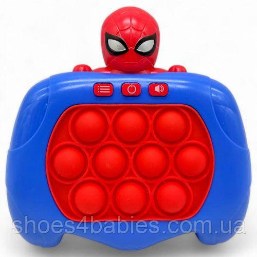 Електронна гра "Finger Press Pop-It Console — Людина-павук"