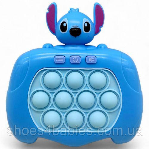 Електронна гра "Finger Press Pop-It Console — Стіч"
