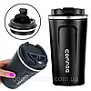 Кружка-термос на 500 мл, з РК дисплеєм, EL-SW-1811, Чорна / Термочашка з показником температури, фото 5