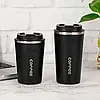 Кружка-термос на 500 мл, з РК дисплеєм, EL-SW-1811, Чорна / Термочашка з показником температури, фото 2