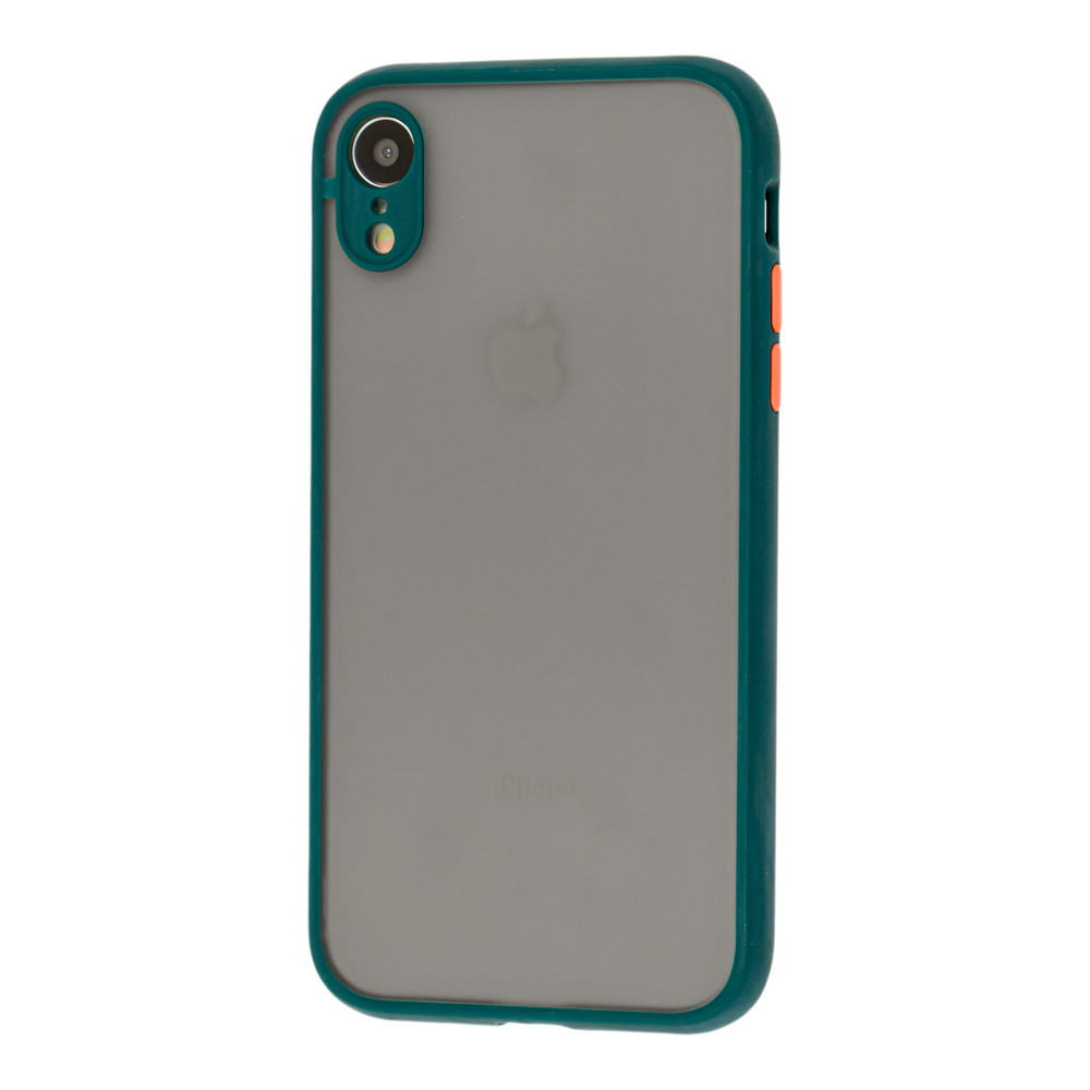 Чохол Goospery Case для Apple iPhone XR, Matte Bottle green, фото 1