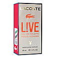 Lacoste Live Lacoste Pheromone Parfum чоловічий 40 мл, фото 5