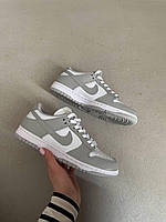 Сірі кросівки чоловічі Nike SB Dunk Premium Low Grey