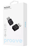 Бездротовий адаптер Proove Multilink Bluetooth + Wi-Fi Black (HBML00001001), фото 3