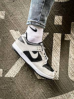 Чорно-Сірі Кросівки чоловічі Nike SB Dunk Low Smoke Grey Black