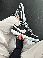 Чорно-білі кросівки чоловічі Nike SB Dunk Low White Black