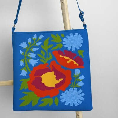 Сумка жіноча Taystra «Маки, дзвіночки та волошки»