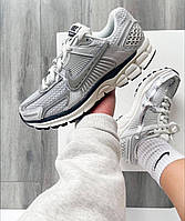 Сірі літні текстильні жіночі кросівки Nike Zoom Vomero 5 SP