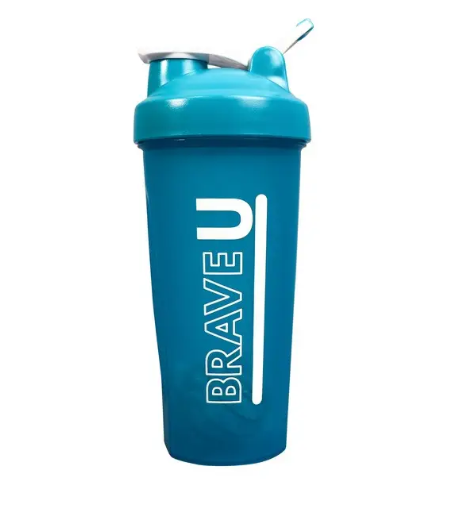 Шейкер (Shaker) Brave U Блакитний 600 мл, фото 1