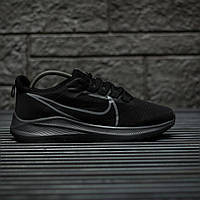 Чорні літні текстильні чоловічі кросівки Nike Zoom Pegasus