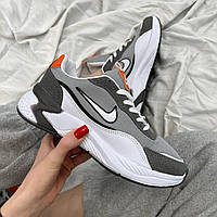 Сірі літні текстильні жіночі кросівки Nike