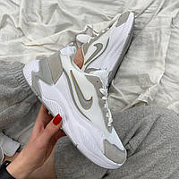 Білі літні текстильні жіночі кросівки Nike