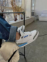 Білі жіночі кросівки Nike Air Jordan Retro 3