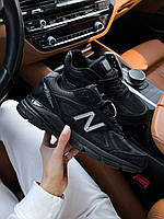 Чорні замшеві чоловічі кросівки New Balance 990 Black
