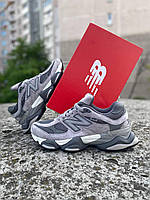 Сірі замшеві жіночі кросівки New Balance 9060 x Joe Freshgoods Dark Gray