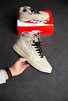 Зимові шкіряні білі чоловічі кросівки Nike Lunar Force 17 Duckboot Термо