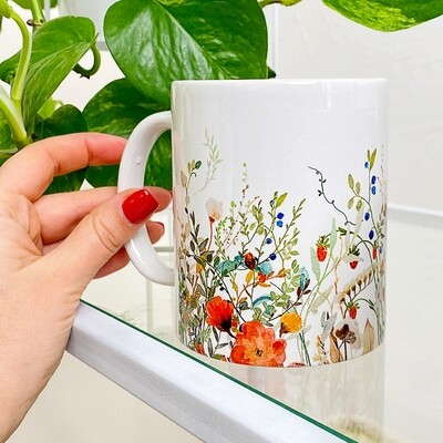 Чашка з принтом «В полі»