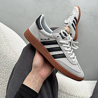Сірі замшеві чоловічі кросівки Adidas Spezial Демісезонні кросівки Адідас Спешл
